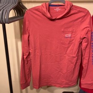 Vineyard vines longsleeve hooded tee SZ/WL